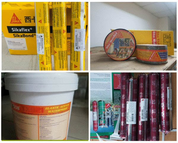 Vật liệu chống thấm cổ ống có những nhóm nào?