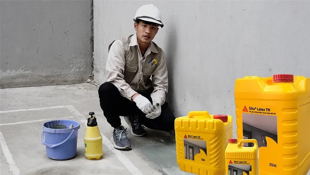 Chọn chống thấm Sika cho sàn, tường và mái