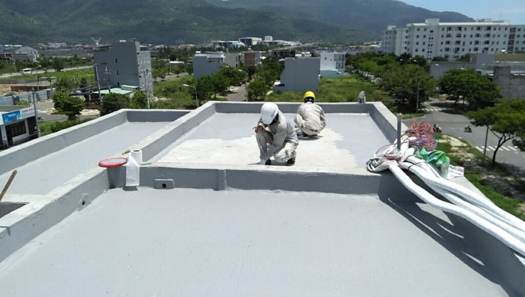 Chống thấm mái bê tông: Xử lý vết nứt và chọn hệ phù hợp