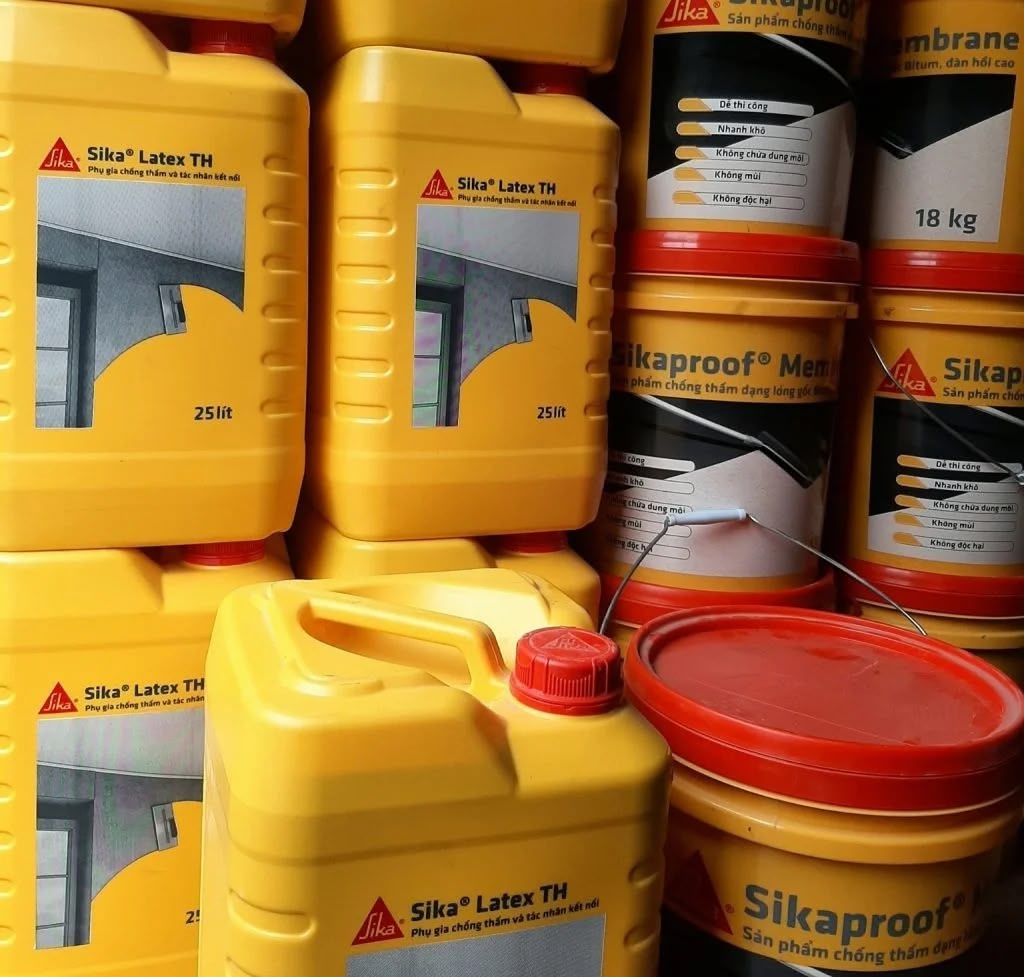 Phân biệt các phụ gia chống thấm B6, B8 và B10