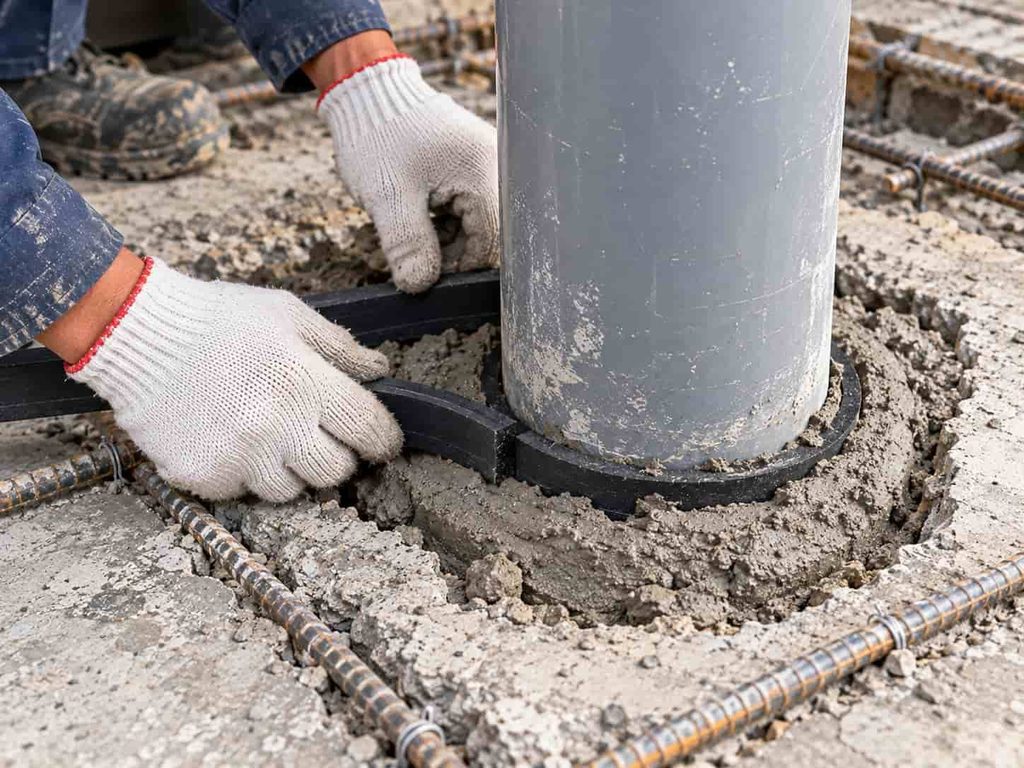 Quy trình xử lý chống thấm cổ ống cần làm rõ những gì?
