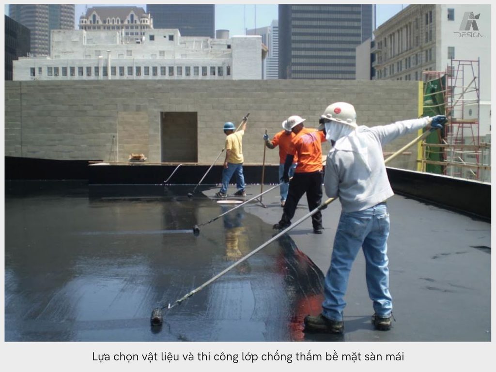 Quy trình thi công chống thấm sàn từ nền đến hoàn thiện